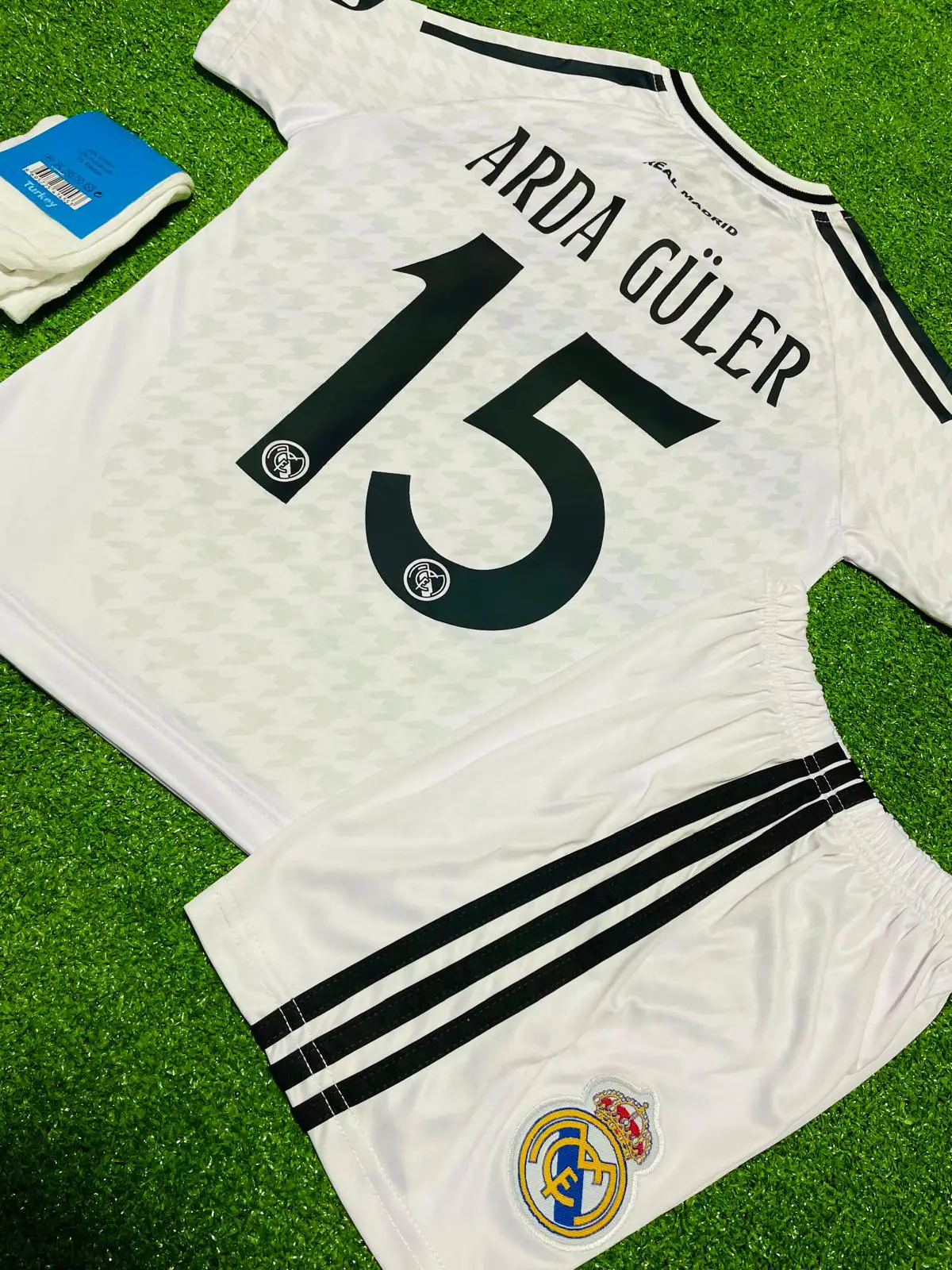 Real Madrid Çocuk Arda Güler Beyaz Forma