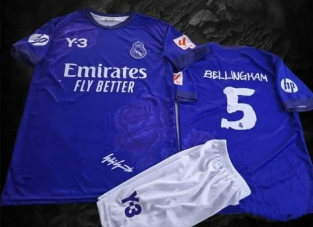 Real Madrid Çocuk BELLINGHAM Mavi Forma