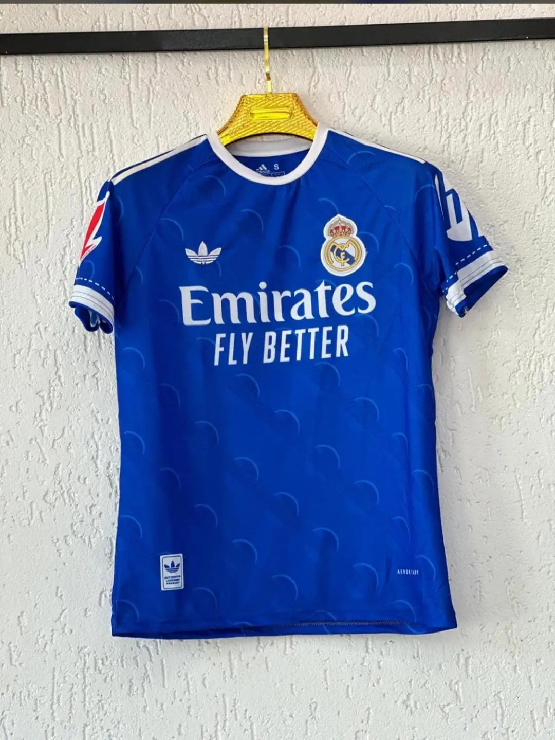 Real Madrid 2025/26 Yeni Sezon Kylian Mbappe Deplasman Forması (Mavi)