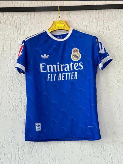 Real Madrid 2025/26 Yeni Sezon Kylian Mbappe Deplasman Forması (Mavi)