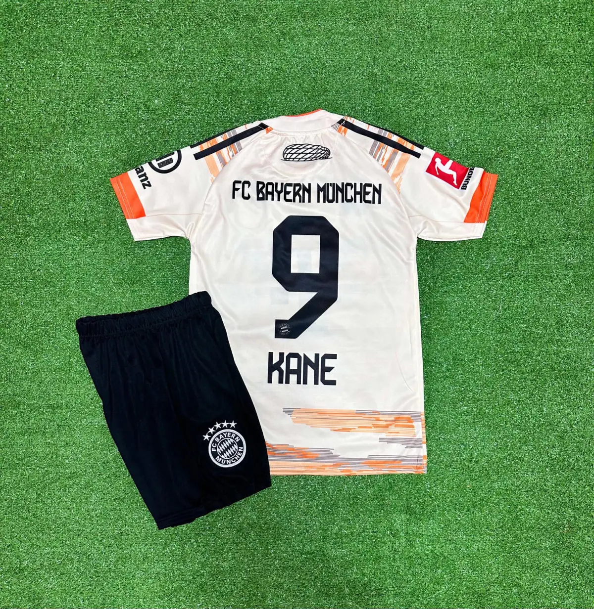 Bayern Münih 2025/26 Yeni Sezon Harry Kane Deplasman Çocuk Forması 2'li Set