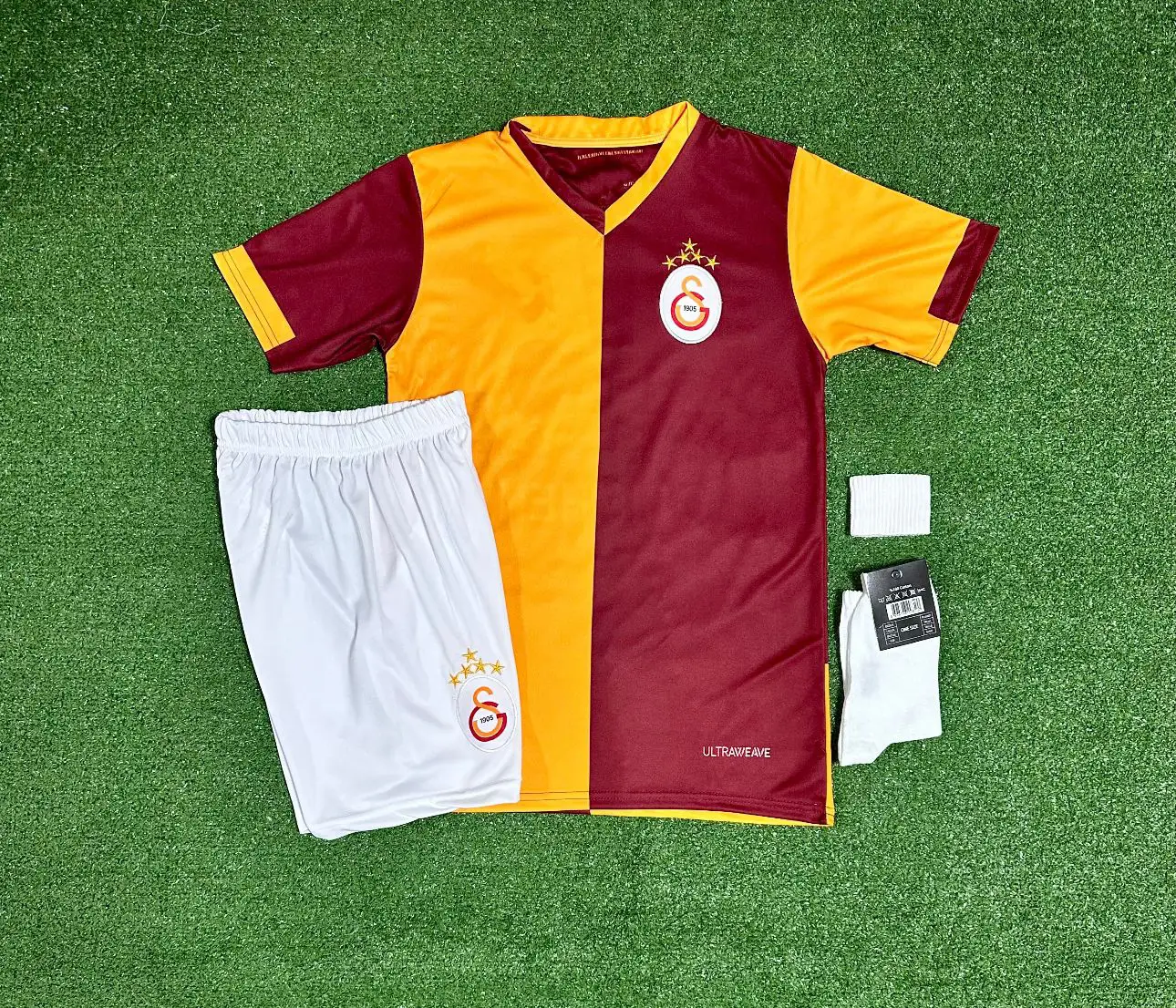 Gâlatâsarây 2025/26  5 Yıldızlı LEMINA İç Saha Parçalı Çocuk Forması 4lü Set