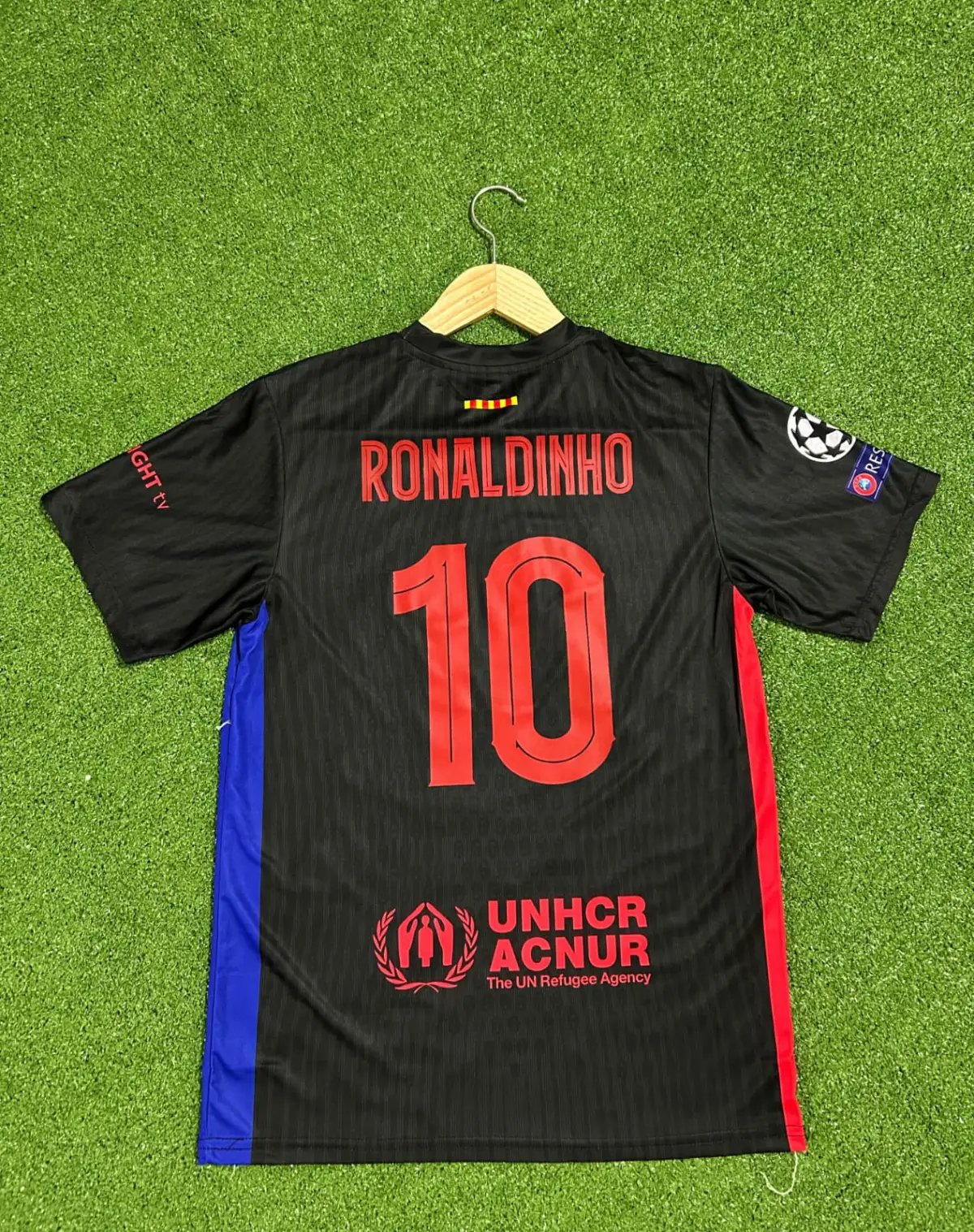 Barcelona Yeni Sezon Ronaldinho Forması (BLACK)