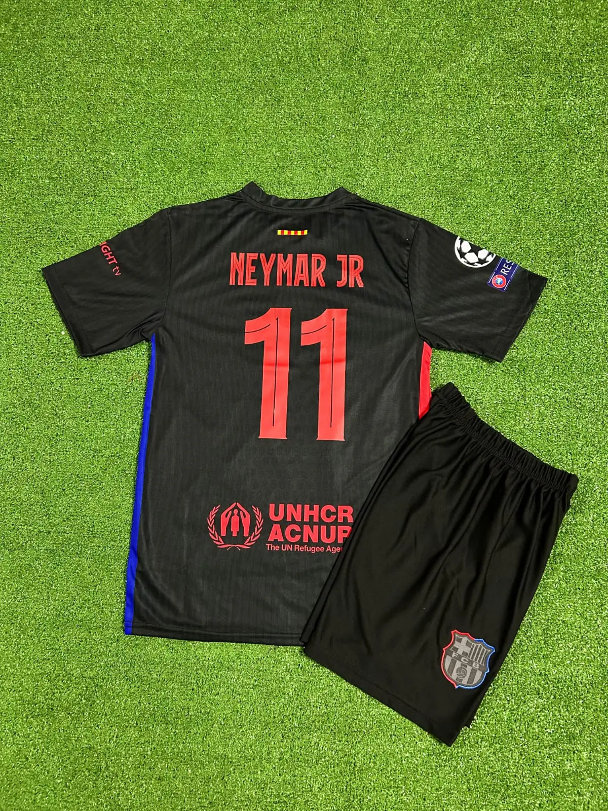 Barcelona Yeni Sezon Neymar Jr Çocuk Forması (BLACK)