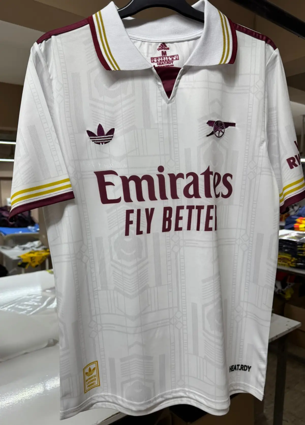 Arsenal 2025/26 Yeni Sezon isimsiz Deplasman Forması (Beyaz)